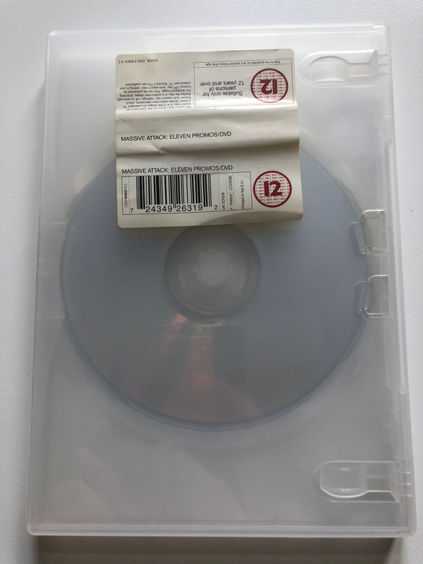 Massive Attack – Eleven Promos / Virgin DVD CD 2001 / 724349263192
