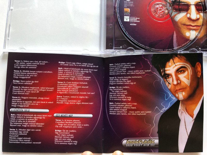 Ámokfutók ‎– Soha Véget Nem Ér! / Including Hits: Maradj Velem, Soha Véget Nem Ér, Te Vagy Minden Álmom / DSH Records Audio CD 2003 / DSH-R-374 0001-2