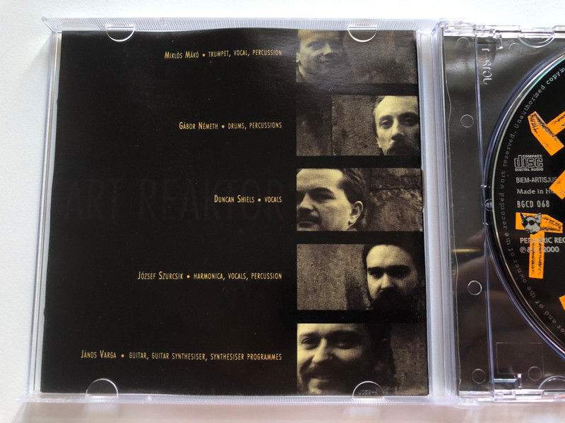 Art Reaktor – Our Past Is Our Present / Periferic Records Audio CD 2000 / BGCD 068
