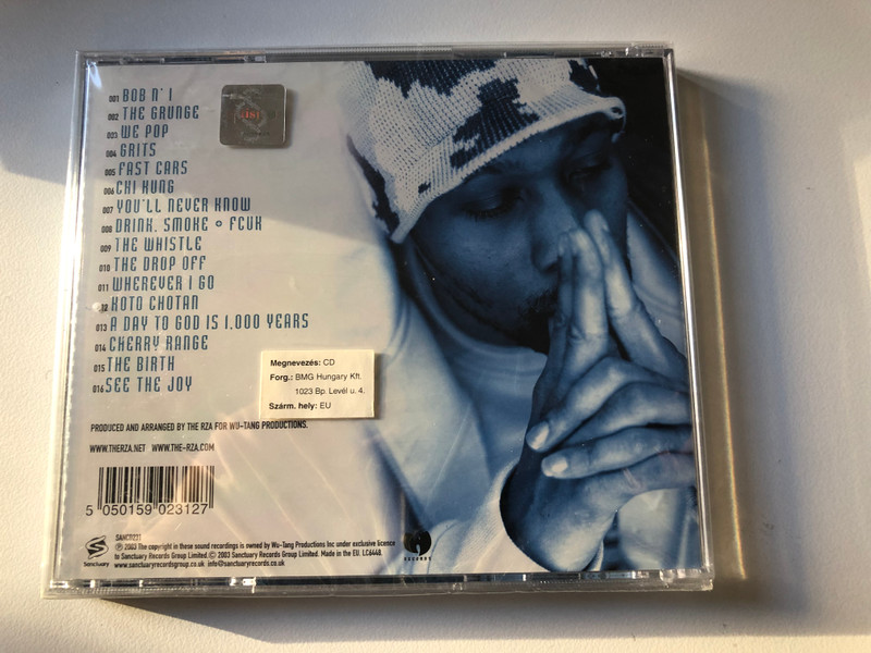 RZA – Birth Of A Prince / Sanctuary Records Audio CD 2003 / SANCD231
