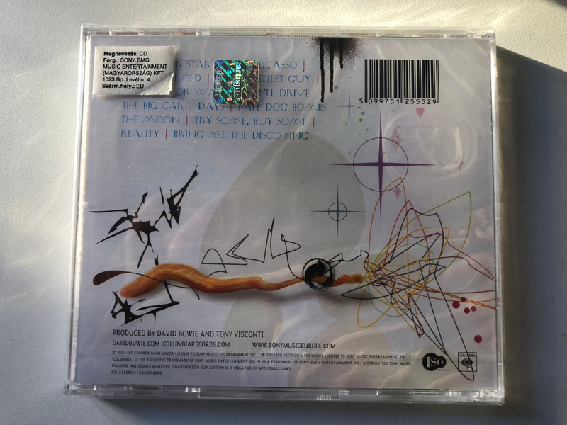 David Bowie – Reality / Columbia Audio CD 2003 / COL 512555 2