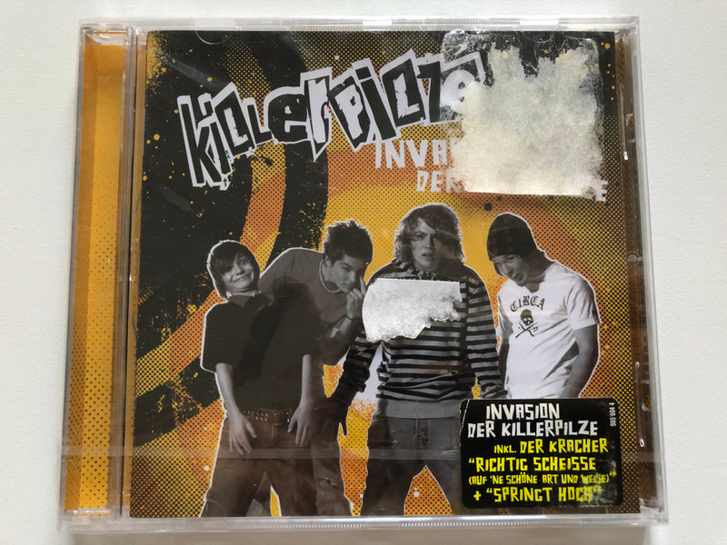Killerpilze – Invasion Der Killerpilze / Inkl. Der Kracher ''Richtig Scheisse'' + ''Springt Hoch'' / Vertigo Audio CD 2006 / 985 664 4