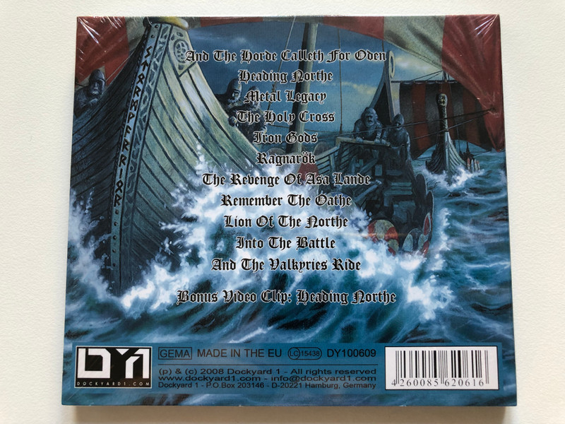 Stormwarrior – Heading Northe  Dockyard 1 CD Audio 2008 (4260085620616)
