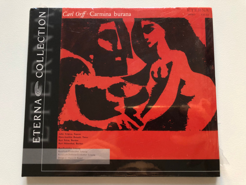 Carl Orff - Jutta Vulpius, Hans-Joachim Rotzsch, Kurt Rehm, Kurt Hübenthal, Rundfunkchor Leipzig, Rundfunk-Kinderchor Leipzig, Rundfunk-Sinfonie-Orchester Leipzig, Herbert Kegel – Carmina Burana  Berlin Classics CD Audio 2002 (782124323127)