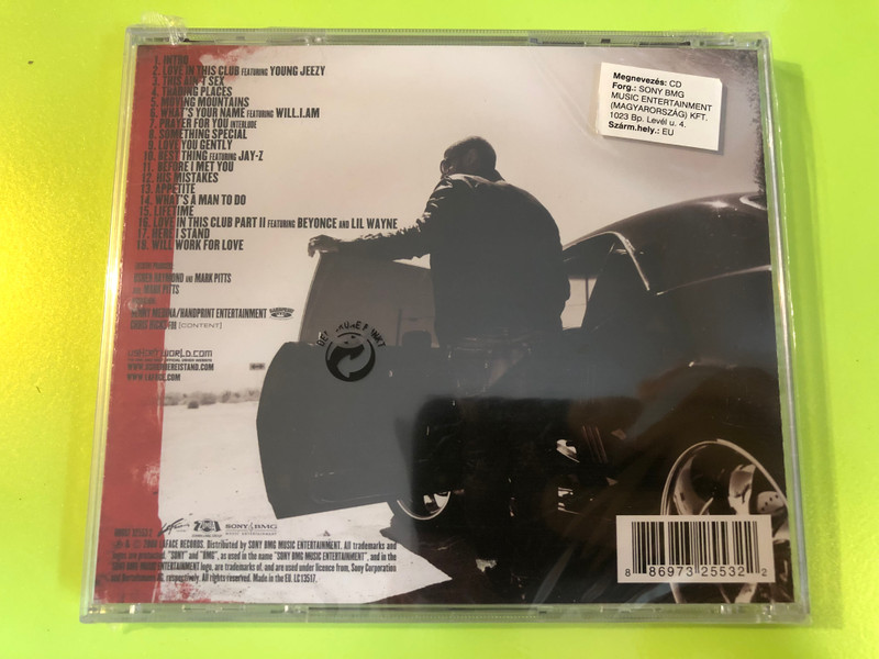 Usher – Here I Stand /   LaFace Records, Zomba Label Group CD Audio 2008 