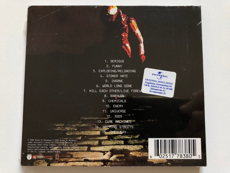 Scars On Broadway – Scars On Broadway / Interscope Records, Velvet Hammer CD Audio 2008