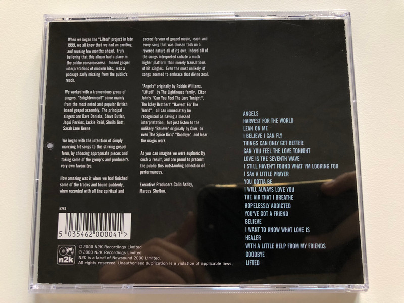 Enlightenment – Lifted  n2k CD Audio 2000 (5035462000041)