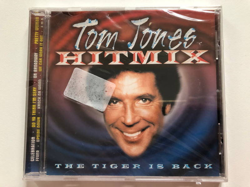 Tom Jones – Hitmix - The Tiger Is Back / Celebration, Do Ya Think I'm Sexy, On Broadway, Pretty Woman, Fever, Upside Down, Knock On Wood, We Can Work It Out, a. m. o. / Eurotrend Audio CD Stereo / CD 157.698