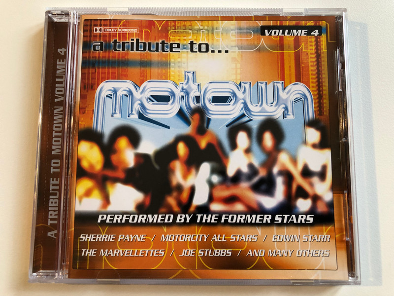 Various - A Tribute To Motown Volume 4 (by former stars)  Cedar CD Audio (5055015890448) 