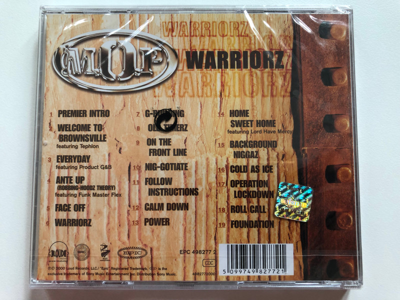 M.O.P. – Warriorz / Loud Records Audio CD 2000 / 498277 2