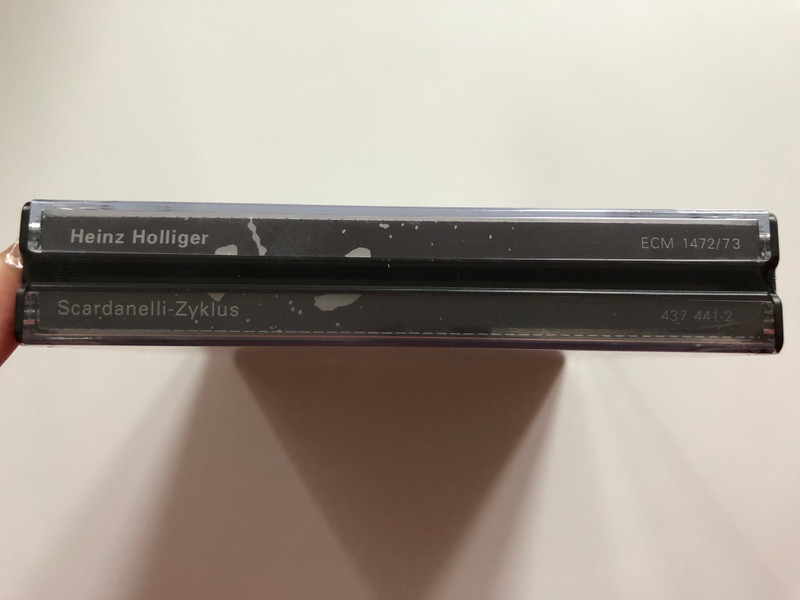 Heinz Holliger – Scardanelli-Zyklus / ECM Records 2x Audio CD 1993 / ECM 1472/73