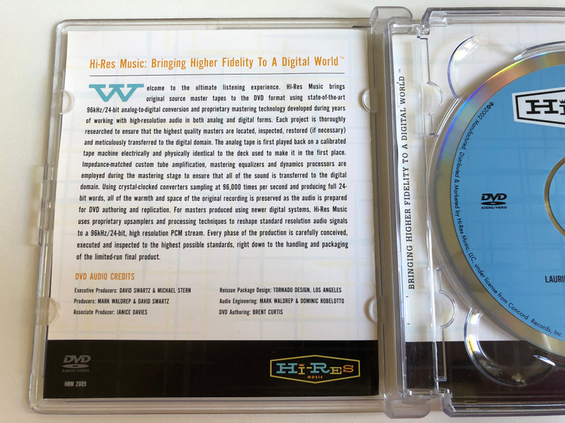 Laurindo Almeida - Brazilian Soul - Charlie Byrd / Hi-Res Music DVD Audio Video CD 2002 / HRM 2009