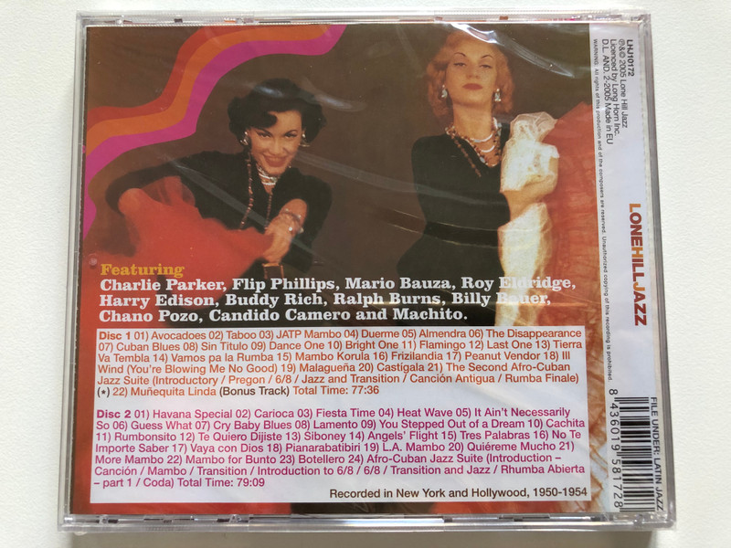 Chico O'Farrill – The Complete Norman Ganz Recordings / Lone Hill Jazz 2x Audio CD 2005 / LHJ10172