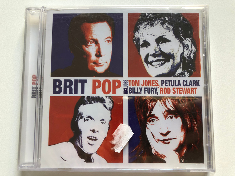 Brit Pop / Includes Tom Jones, Petula Clark, Billy Fury, Rod Stewart / Going For A Song Audio CD / GFS536