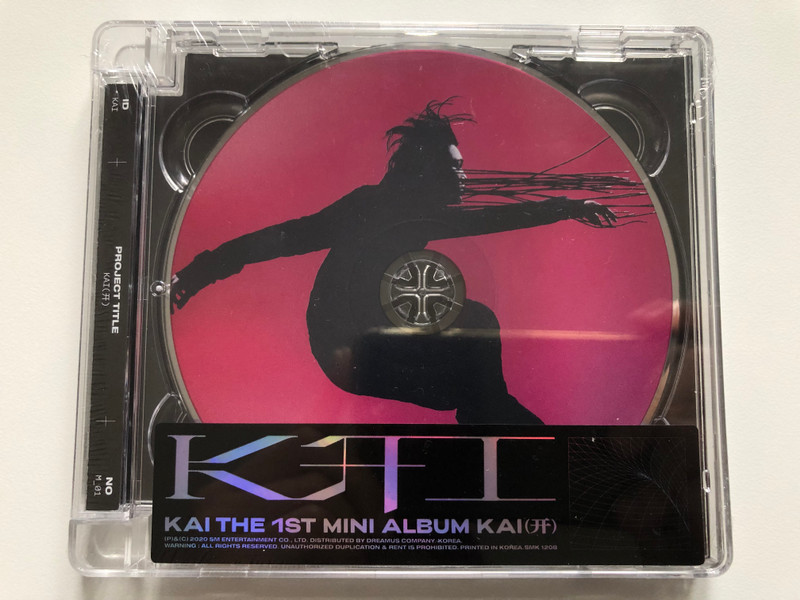 Kai – KAI The 1st Mini KAI / S.M. Entertainment Audio CD 2020 / SMK 1208