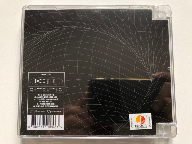 Kai – KAI The 1st Mini KAI / S.M. Entertainment Audio CD 2020 / SMK 1208