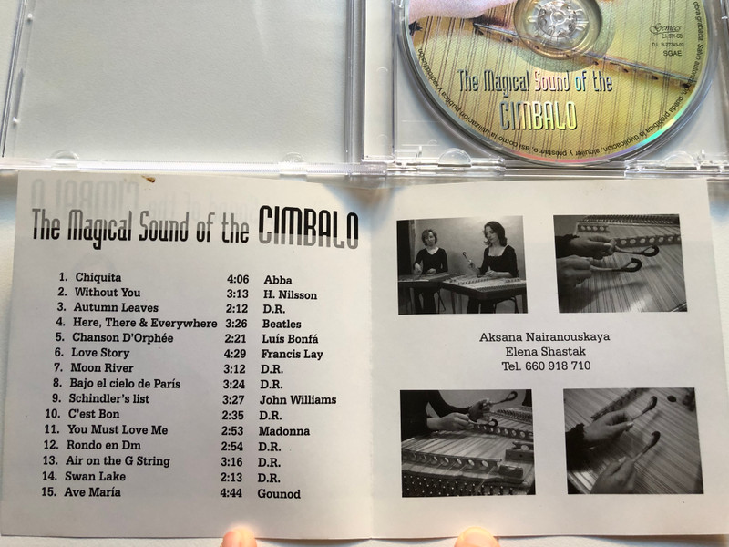 The Magical Sound of the Cimbalo  Gemecs Audio CD 