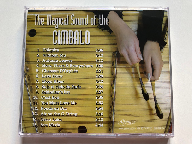 The Magical Sound of the Cimbalo  Gemecs Audio CD 