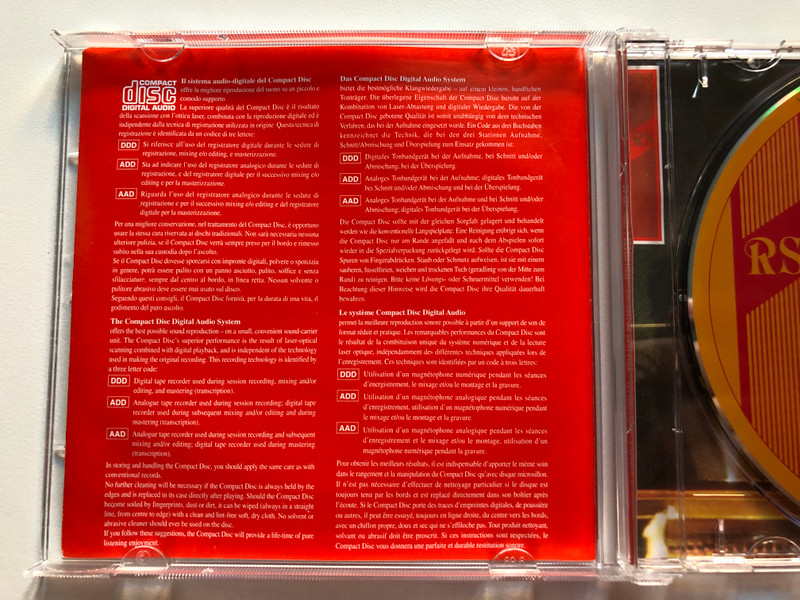 Franz Liszt L'Albero di Natale  Darpro Audio CD 1997 
