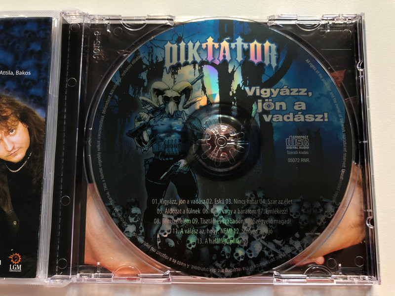Diktátor – Vigyázz, Jön A Vadász!  Not On Label Audio CD 2005