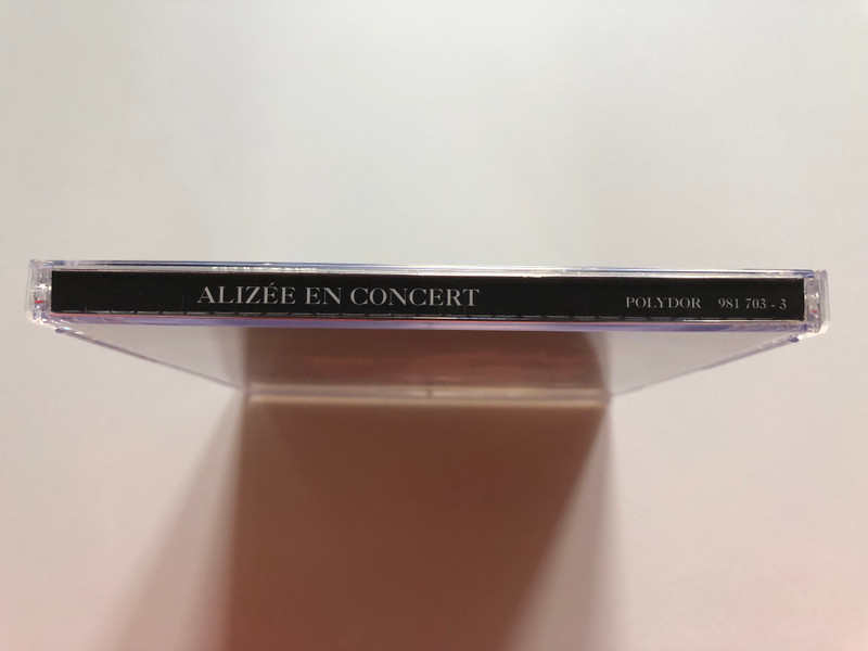 Alizée – En Concert / Polydor Audio CD 2004 / 981 703 - 3
