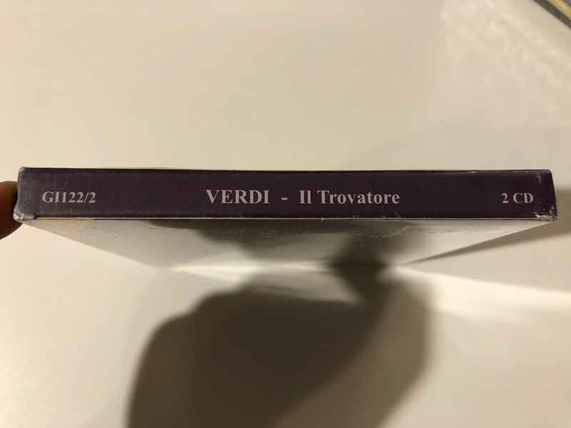 Omaggio all' Arena di Verona - Il Trovatore - Giuseppe Verdi / Complete Opera - 2 CD / Orchestra e Coro del Teatro San Carlo di Napoli, cond. Tullio Serafin / M. Callas, G. Lauri Volpi, C. Elmo / Azzurra Music Srl 2x Audio CD 2002 / GI122/2
