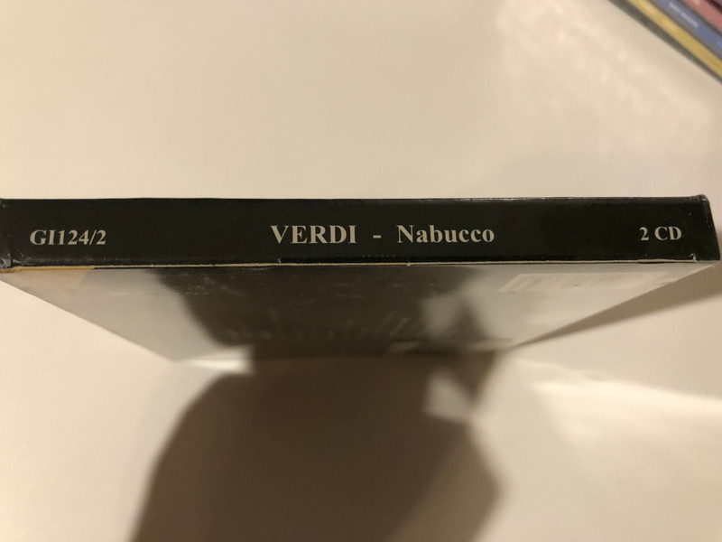 Nabucco - Giuseppe Verdi / Complete Opera - 2 CD / Orchestra And Chorus Arena Di Verona, P. Cappuccilli, L. Roark-Strummer, M. Senn, N. Todisco, R. Scandiuzzi, cond. Anton Guadagno / Azzurra Music 2x Audio CD / GI124/2