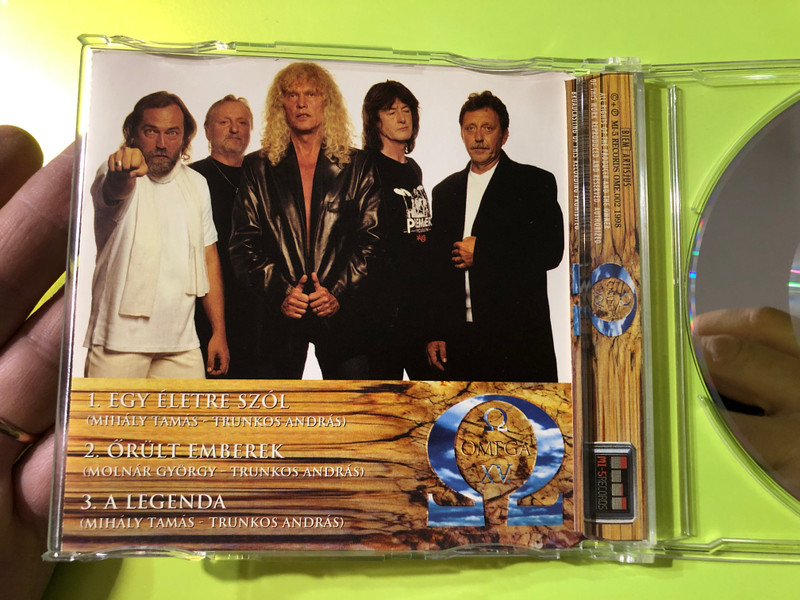Omega – Egy Életre Szól / MI-5 Records Audio CD 1998 / OME.002