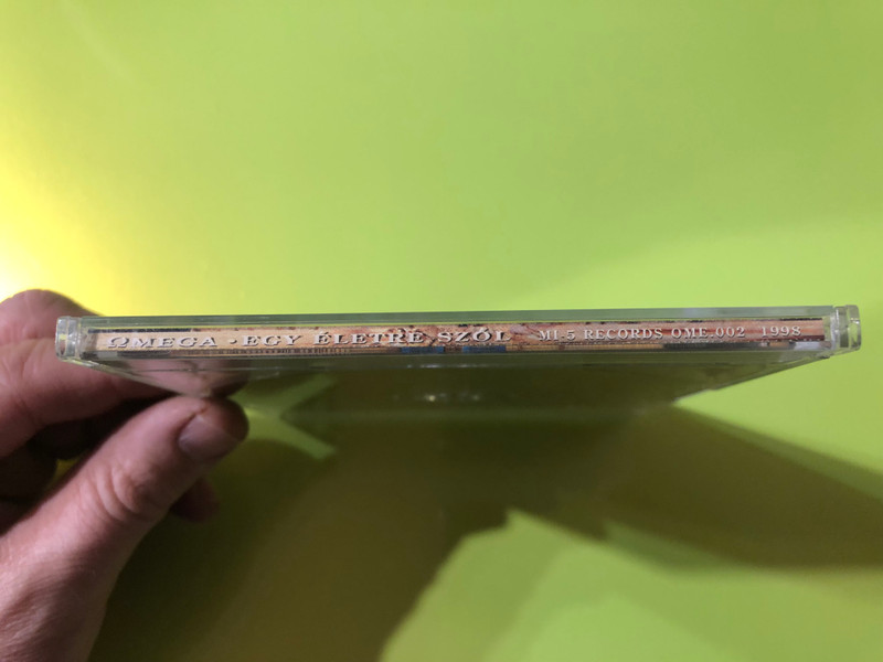 Omega – Egy Életre Szól / MI-5 Records Audio CD 1998 / OME.002 (5996051053353)