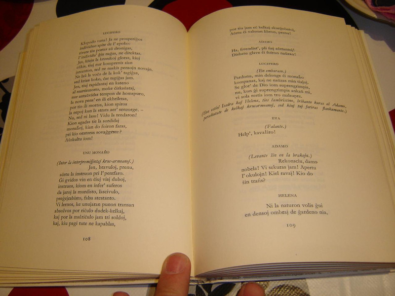 The Tragedy of Man in ESPERANTO Language / Imre Madach LA TRAGEDIO DE L'HOMO
