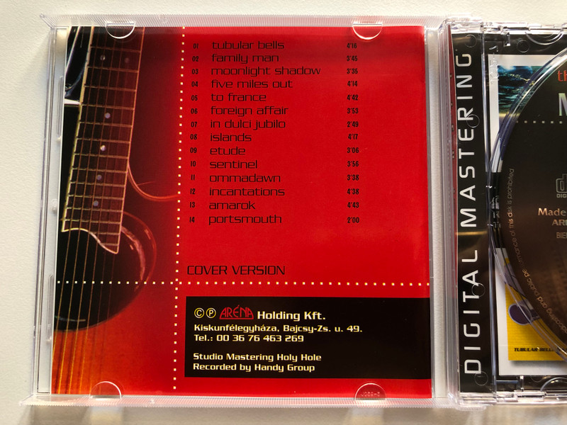 Mike Oldfield – The Best Of Mike Oldfield  Arena Holding Kft Audio CD