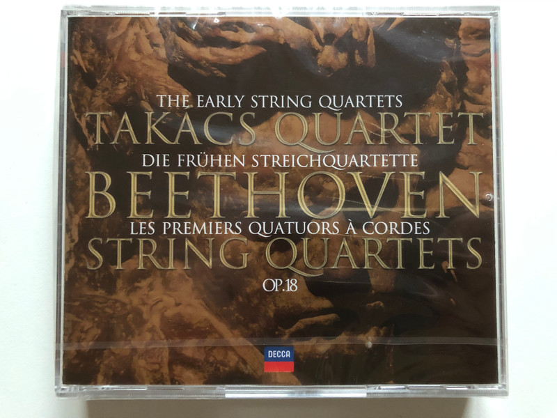 The Early String Quartets - Takács Quartet - Beethoven - String Quartets Op. 18 / Decca 2x Audio CD 2004 / 470 848-2