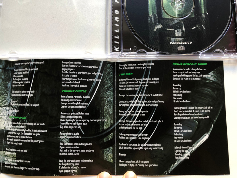Killing Machine – Killing Machine  Candlelight Records Audio CD 2000