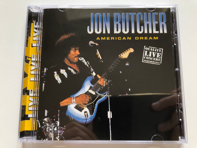 Jon Butcher – American Dream / Quality Live Concert Performance / Disky Audio CD 2001 / SI 640362 