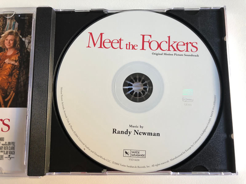 Randy Newman – Meet The Fockers  Varèse Sarabande CD Audio 2004 (4005939663025