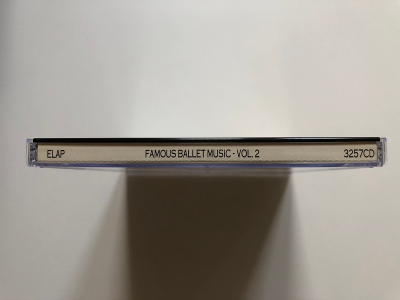Famous Ballet Music - Vol. 2 - Highlights From ''Swan Lake'', ''Rosamunde'', ''Spartacus'' / Playingtime 63 min. / Elap Music Audio CD 1992 / 3257CD