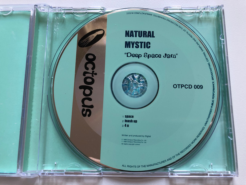 Natural Mystic – ''Deep Space Jam'' / ''a deep space jam on an allen terraln'' / Octopus Audio CD 1996 / OTPCD 009