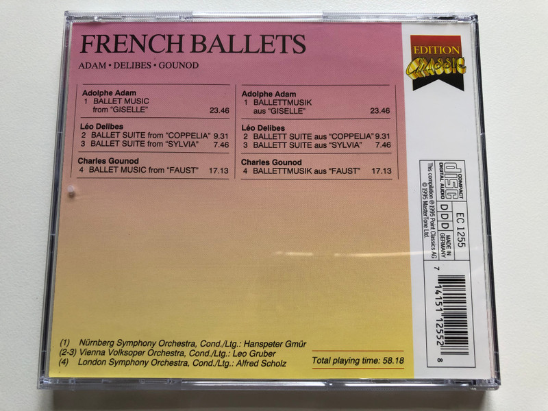 French Ballets  Point Classic Audio CD 1995