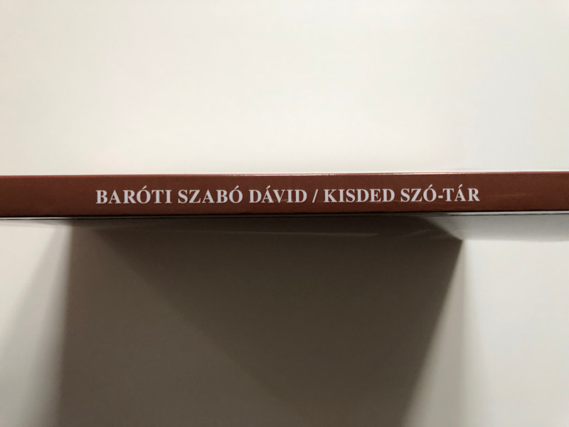 Kisded szó-tár - Ódon szavak szótára 1792-ből by Baróti Szabó Dávid / Tinta könyvkiadó 2021 - Mesterművek / Dictionary of old hungarian words from 1792 / Paperback (9789634093060)