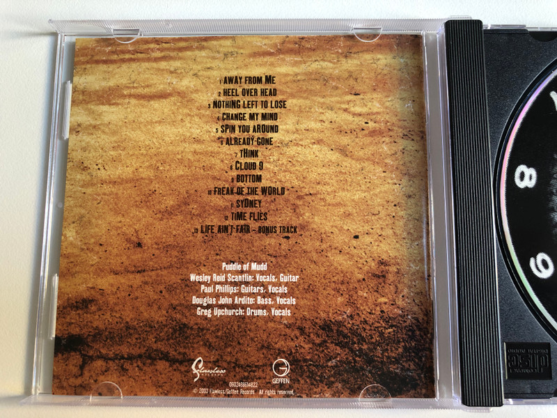Puddle Of Mudd – Life On Display  Flawless Records, Geffen Records CD Audio 2003 (602498614822