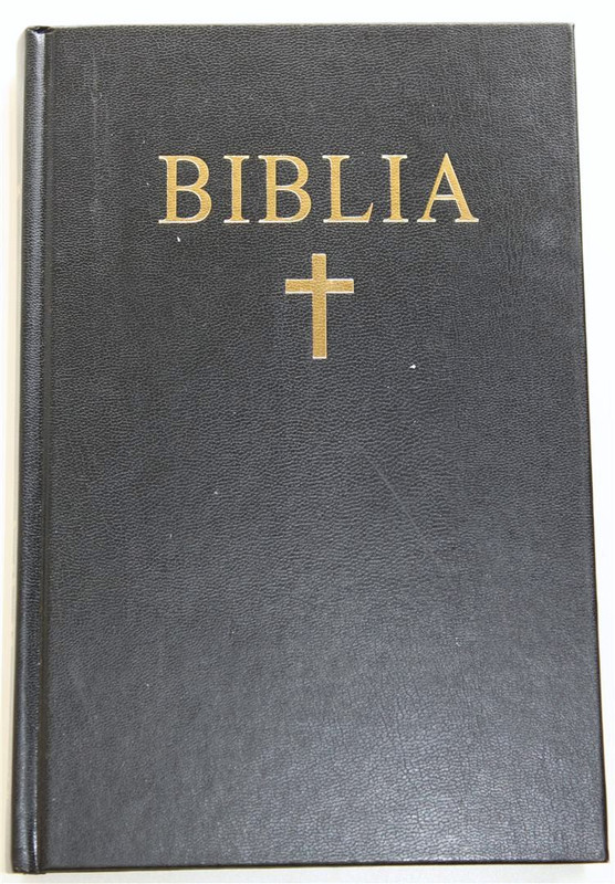 Romanian Black Hardcover Bible / Biblia sau Sfanta Scriptura Cu Trimiteri
