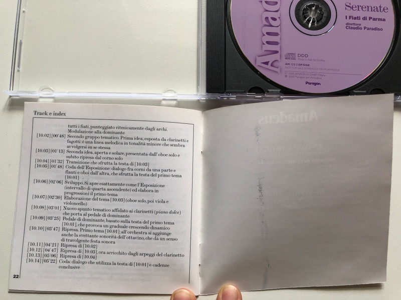 Dvorak R. Strauss Brahms Serenate  Paragon Audio CD 2000
