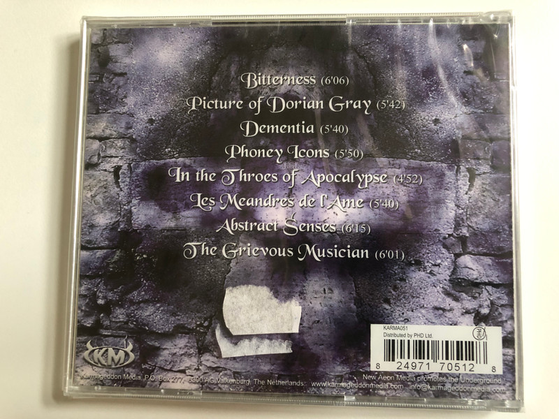 Ad Vitam Aeternam – Abstract Senses  Karmageddon Audio CD 2004