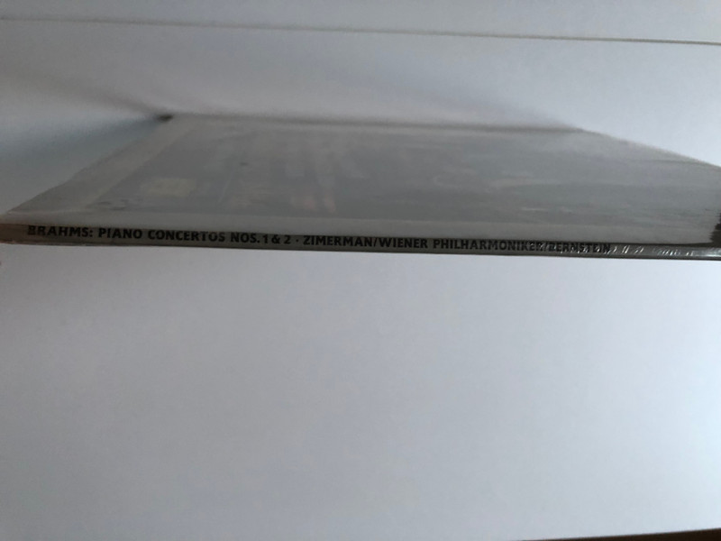 Johannes Brahms – Wiener Philharmoniker, Krystian Zimerman · Leonard Bernstein – Klavierkonzert - Piano Concert No. 1  LaserDisc CD Video 1984 (04400722071