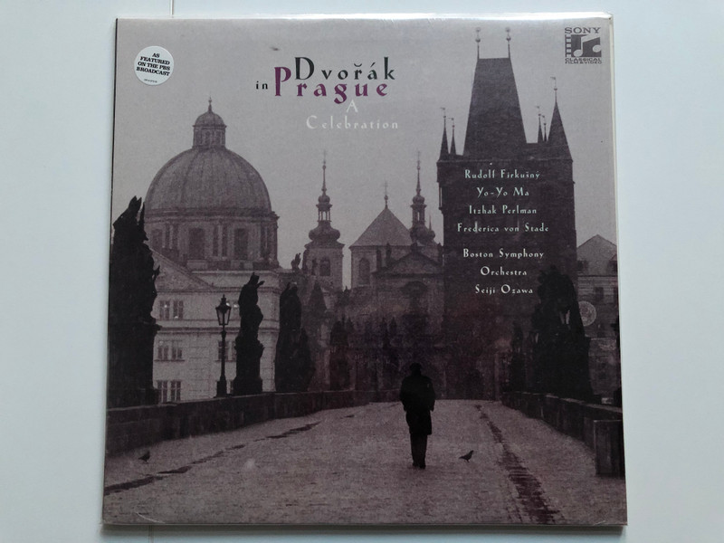  Antonín Dvořák, Rudolf Firkušný, Yo-Yo Ma, Itzhak Perlman, Frederica von Stade, Boston Symphony Orchestra, Seiji Ozawa – Dvorak In Prague (A Celebration)  LaserDisc CD Video 1994 (07464534886