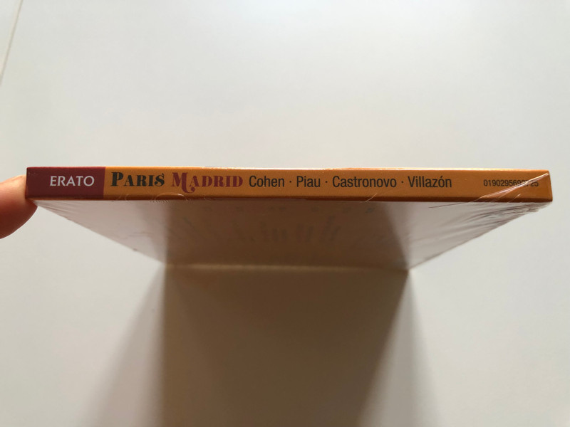 Charles Castronovo, Sandrine Piau, Rolando Villazón, Liat Cohen – Paris Madrid / Erato Audio CD 2018 Stereo / 0190295693725