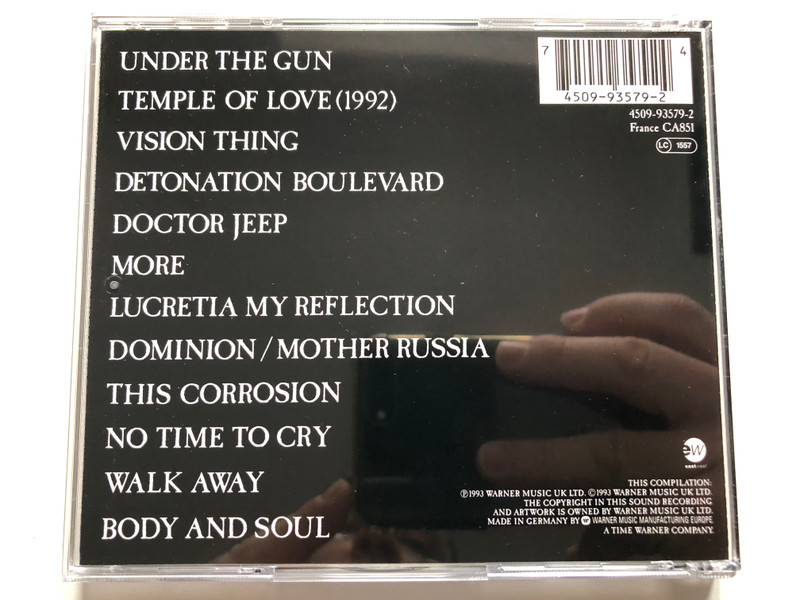 Greatest Hits Volume One - A Slight Case Of Overbombing - Sisters / Merciful Release Audio CD 1993 / 4509-93579-2