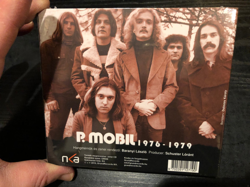 P. Mobil – 1976-1979 / Nagy P. Sorozat / 3 CD + 24 oldalas Booklet / GrundRecords 3x Audio CD 2015 / GR048