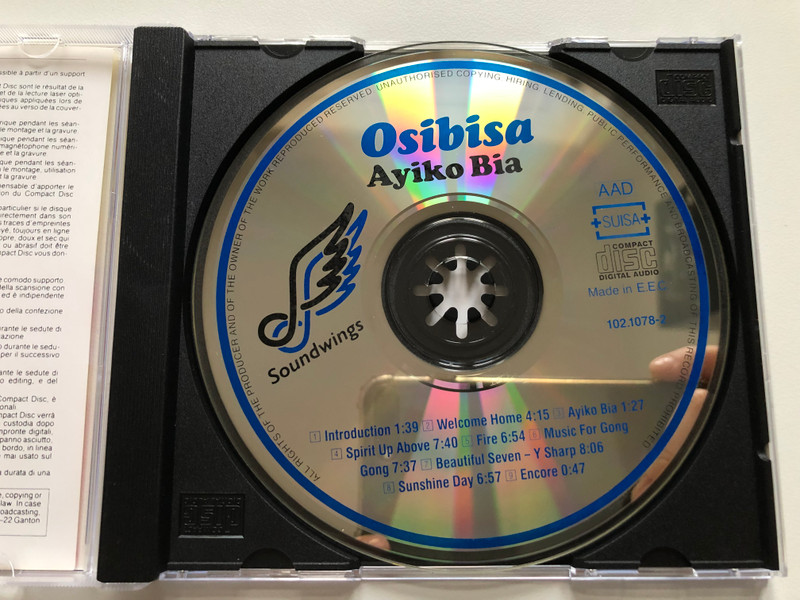Osibisa – Ayiko Bia / Soundwings Audio CD / 102.1078-2