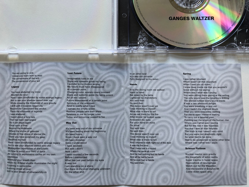 Free Lancer – Ganges Waltzer / Periferic Records Audio CD 1997 / BGCD 008